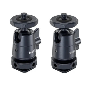 SmallRig 2948B Mini Ball Head with Removable Cold Shoe Mount (Pair)