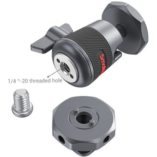 SmallRig 2948 Mini Ball Head with Removable Cold Shoe Mount (Pair)