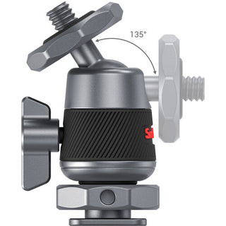 SmallRig 2948 Mini Ball Head with Removable Cold Shoe Mount (Pair)