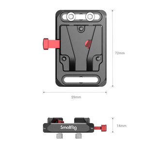 SmallRig 2987 Mini V-Mount Battery Plate