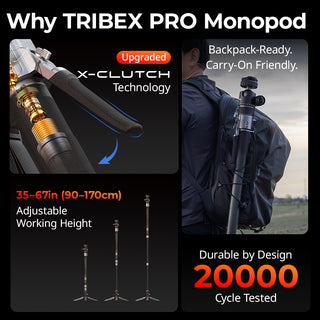 SmallRig 6285 × Potato Jet TRIBEX PRO Monopod (Photography Version)