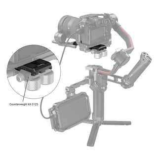 SmallRig 3158B Manfrotto Quick Release Plate for DJI RS 2/RSC 2/Ronin-S/RS 3/RS 3 Pro/RS 4/RS 4 Pro