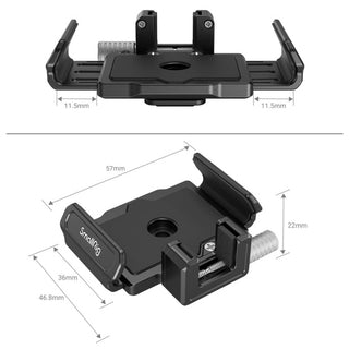 SmallRig 3272 T5/T7 SSD Mount for Blackmagic Design Pocket Cinema Camera 6K Pro