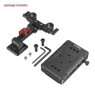 SmallRig 3499 V Mount Battery Adapter Plate (Basic Version) with Extension Arm