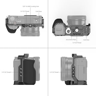 SmallRig 3538 Cage with Grip for Sony ZV-E10