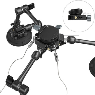 SmallRig 3565 All-in-One 4-Arm Suction Cup Camera Mount Kit for Vehicle Shooting SC-15K