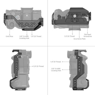 SmallRig 3594 Cage for Sony A7S III/A7 IV/A7R IV/A1 with VG-C4EM Battery Grip