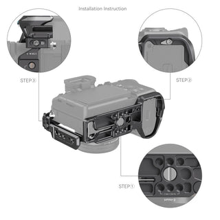 SmallRig 3708 "Rhinoceros" Basic Cage Kit for Sony Alpha 7R V / Alpha 7 IV / Alpha 7S III