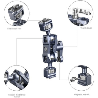 SmallRig 3873 Magic Arm with Dual Ball Heads (1/4"-20 Screws)