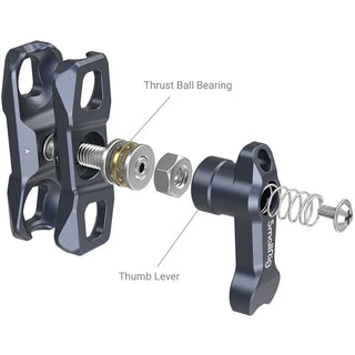 SmallRig 3874 Magic Arm with Dual Ball Heads (1/4"-20 and 3/8"-16 ARRI Locating Screws)