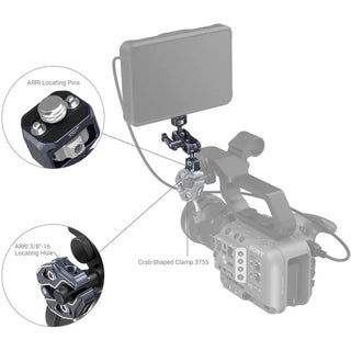 SmallRig 3874 Magic Arm with Dual Ball Heads (1/4"-20 and 3/8"-16 ARRI Locating Screws)