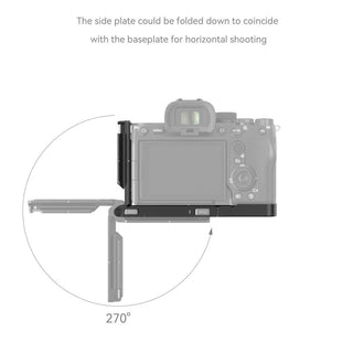 SmallRig 3984 Foldable L-Shape Mount Plate for Sony Alpha 7R V / Alpha 7 IV / Alpha 7S III