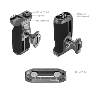 SmallRig 4485 HawkLock H21 Quick Release Rotating Side Handle Kit