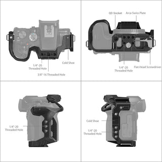 SmallRig 4004 Black Mamba Cage for Canon EOS R10