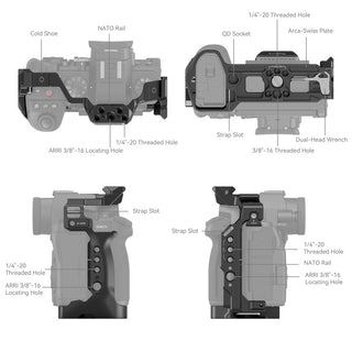 SmallRig 4022 Cage for Panasonic LUMIX S5 II