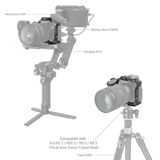 SmallRig 4023 Black Mamba Cage for Panasonic LUMIX G9II/ S5II/ S5IIX