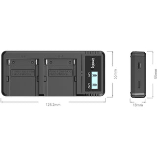 SmallRig 4086 NP-F L-Series Camera Battery Charger