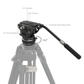 SmallRig 4165 Heavy-Duty Video Head DH10