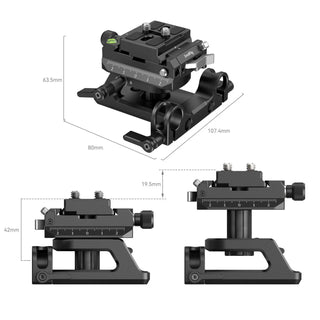 SmallRig 4233 Universal Arca-Swiss Height-Adjustable Mount Plate Kit