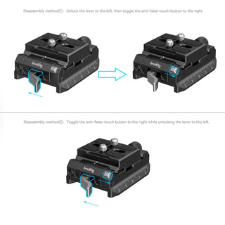 SmallRig 4234 Arca-Swiss / Manfrotto Compatible Mount Plate Kit