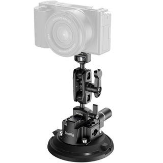 SmallRig 4236C 4" Suction Cup Camera Mount Kit for Vehicle Shooting