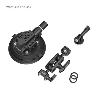 SmallRig 4236C 4" Suction Cup Camera Mount Kit for Vehicle Shooting
