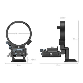 SmallRig 4244 Rotatable Horizontal-to-Vertical Mount Plate Kit for Sony Alpha 1 / Alpha 7 / Alpha 9 / FX Series