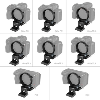 SmallRig 4244 Rotatable Horizontal-to-Vertical Mount Plate Kit for Sony Alpha 1 / Alpha 7 / Alpha 9 / FX Series