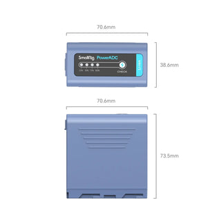 SmallRig 4267 NP-F970 USB-C Rechargeable Camera Battery