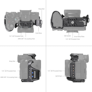 SmallRig 4308 Rhinoceros Cage Kit for Sony a7R V, a7 IV & a7S III