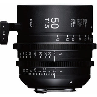 Sigma 50mm T1.5 FF High-Speed Prime (Sony E, Feet)