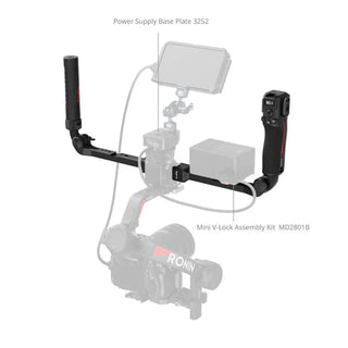 SmallRig 4327 Focus Control Dual Grip for DJI RS Series