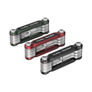 SmallRig 4811 x FILM RIOT 7-in-1 Folding Wrench Set with Multiple Angle Positioning (Red)