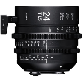 Sigma 24mm T1.5 FF High-Speed Prime (E, Feet)