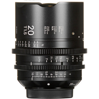 Sigma 20mm T1.5 FF High-Speed Prime (Sony E, Feet)