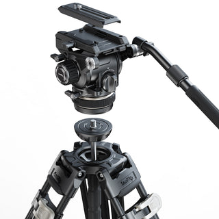 SmallRig 4463 AD-120 Heavy-Duty Carbon Fiber Tripod Kit