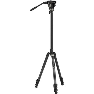 SmallRig 4475 CT210 Video Tripod with Fluid Head and Reversible Centre Column