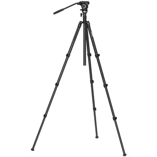 SmallRig 4475 CT210 Video Tripod with Fluid Head and Reversible Centre Column