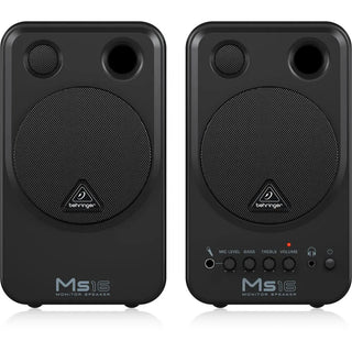 Behringer MS16 Active 16W Personal Monitor Speakers (Pair)