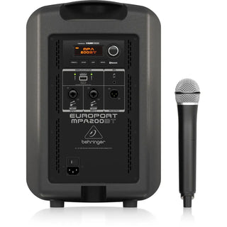 Behringer EUROPORT MPA200BT All-in-One Portable 200-Watt Speaker