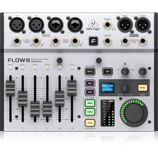 Behringer Flow-8 8 Channel Digital USB Mixer with Bluetooth
