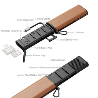 SmallRig 4532 Multifunctional Card Reader & Storage Case (CFexpress Type B)