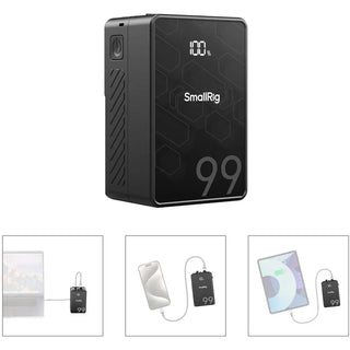 SmallRig 4608 VB99 SE Mini V-Mount Battery (6800mAh)