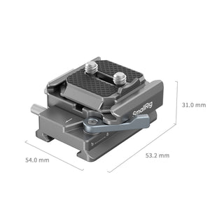 SmallRig 4639 HawkLock H38 Arca-Swiss Quick Release Plate for DJI Stabilizers