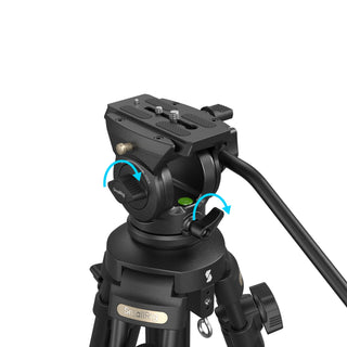 SmallRig 4684 AD-50 Lite Lightweight Aluminium Alloy Video Tripod System