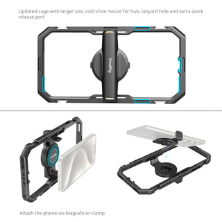 SmallRig 4704 All-in-One Video Kit For Smartphone Creators with Audio and Lighting System Full Quick Pro Edition