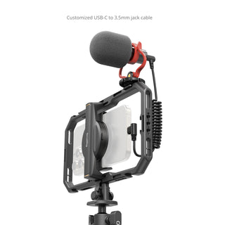 SmallRig 4704 All-in-One Video Kit For Smartphone Creators with Audio and Lighting System Full Quick Pro Edition