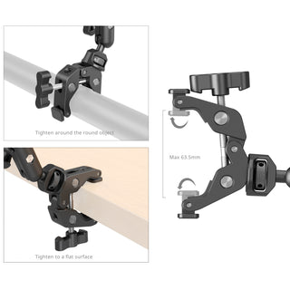 SmallRig 4766 Desktop Shooting Magic Arm with Crab Clamp Kit