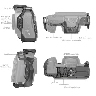 SmallRig 4785 Camera Cage for Blackmagic Design Cinema Camera 6K