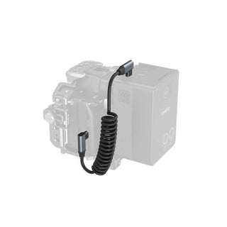 SmallRig 4793 USB-C (Angled) to USB-C (Angled) Coiled Data Cable